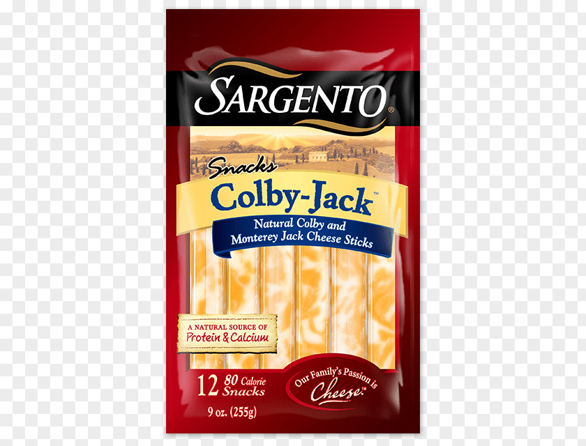 Cheese String Colby-Jack Colby Sargento PNG