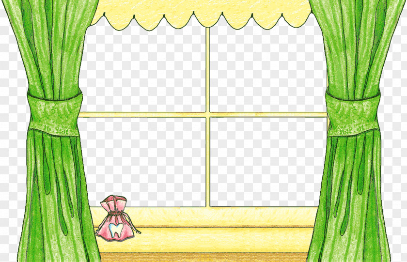Fairy Light Curtain Window Sill Tooth PNG
