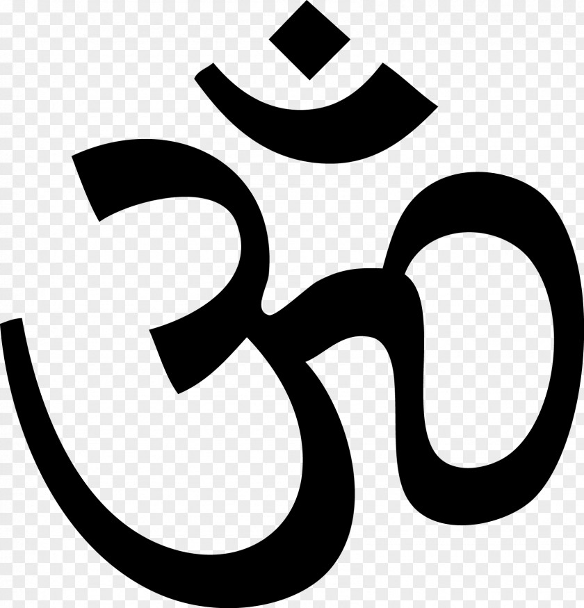 Om Hinduism Symbol Logo PNG