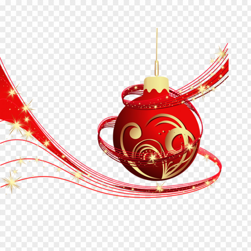 Red Christmas Balls And Their Names Vector Decoration Ornament Clip Art PNG