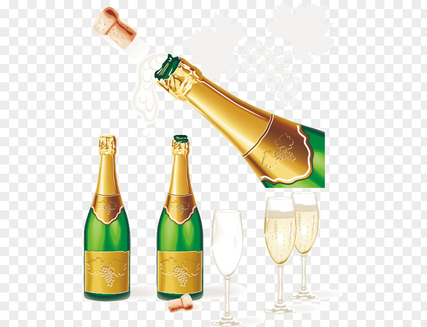 Champagne Sparkling Wine Cocktail PNG