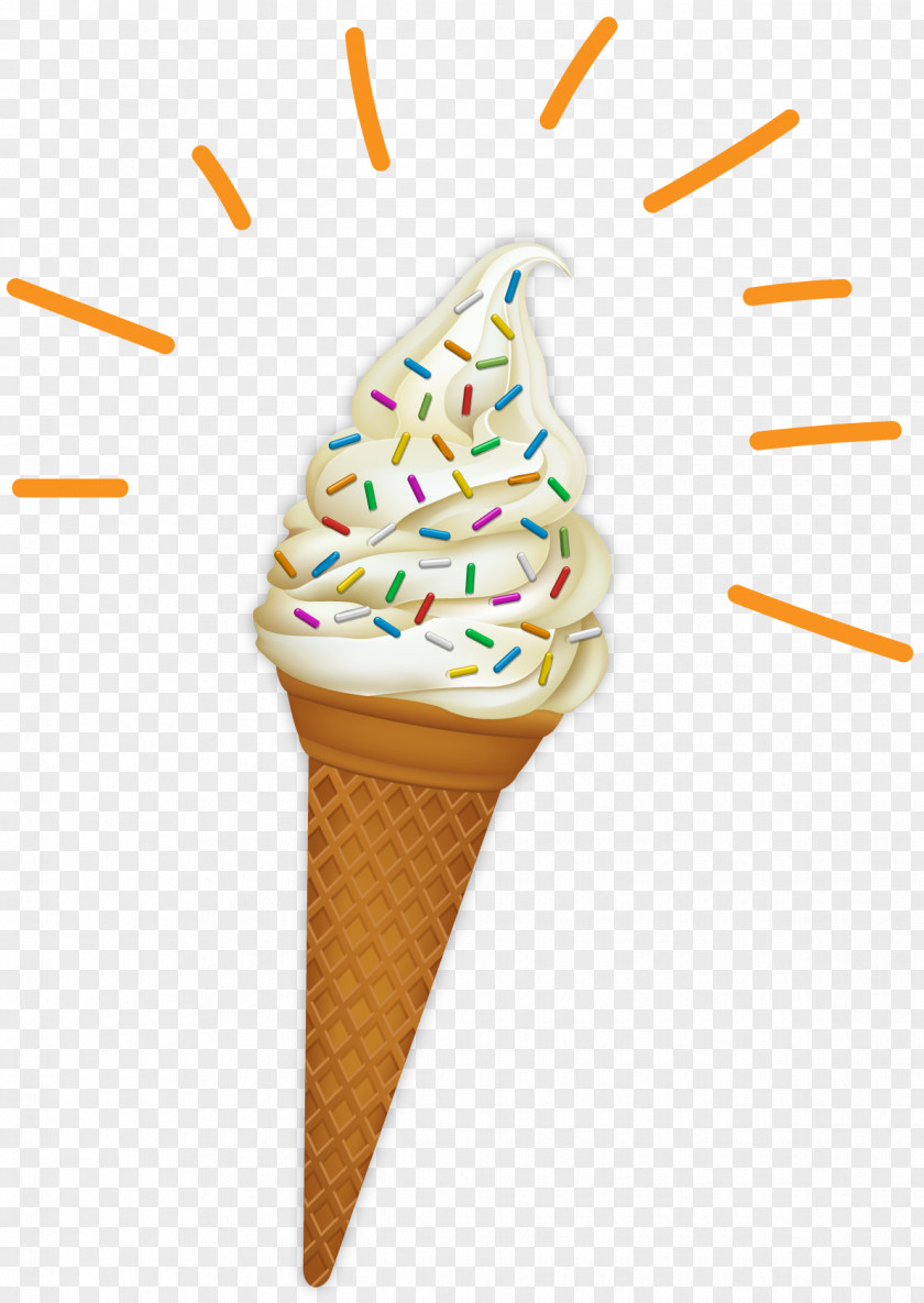 Frozen Custard Logos Ice Cream Cones Sprinkles Vanilla PNG