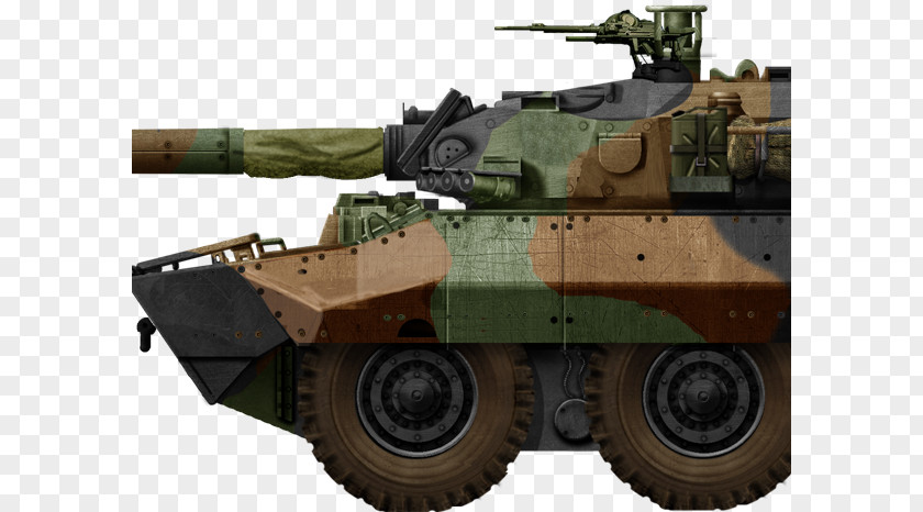 Tank Destroyer AMX 10 RC Armored Car Gun Turret PNG