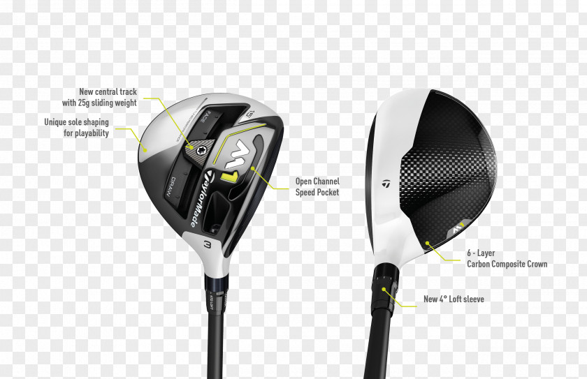 Wood TaylorMade M1 Fairway Golf Course PNG