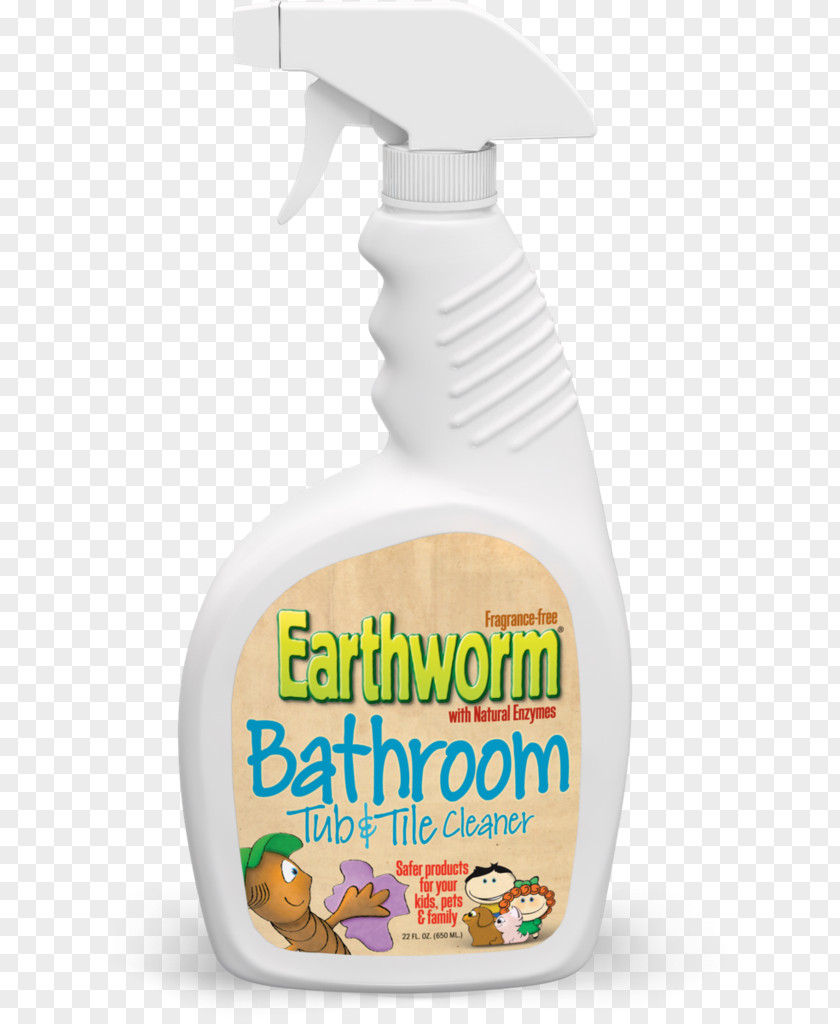Earth Worm Tile Cleaning Bathtub Toilet Cleaner PNG