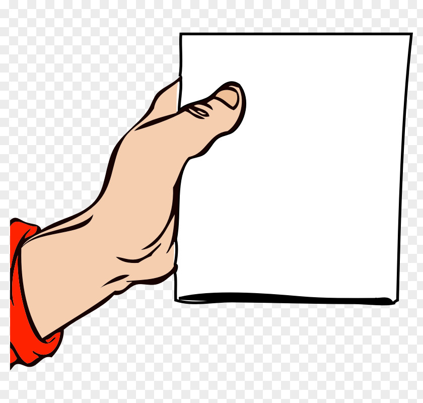 Holding Hand Picture Paper Take-out Clip Art PNG