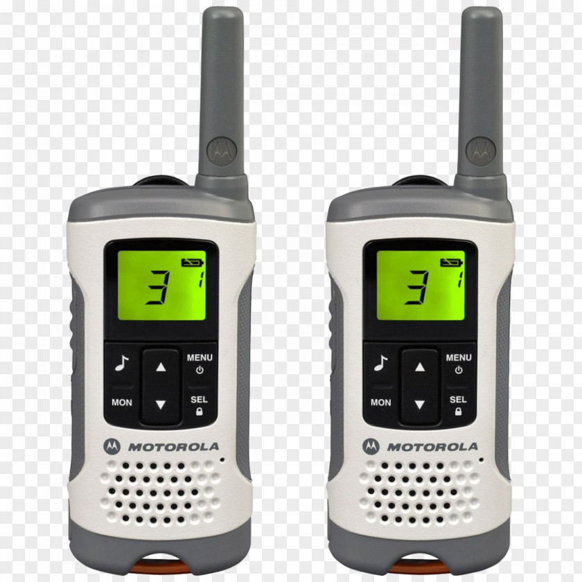 Radio PMR446 Two-way Walkie-talkie Motorola TLKR Walkie Talkie PNG