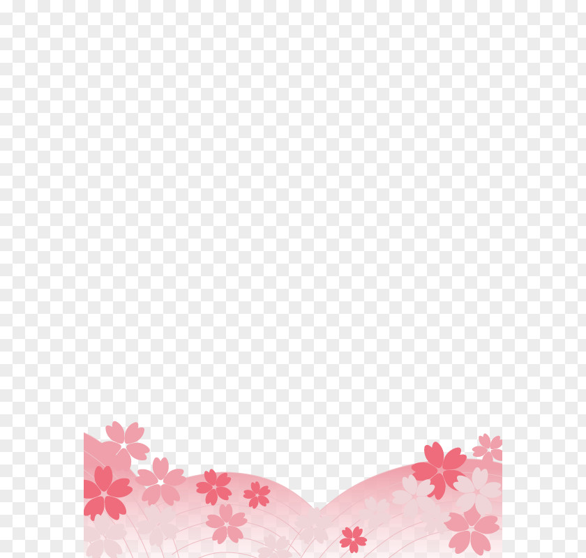 Sakura Decorative Frame Cherry Blossom Picture Frames PNG