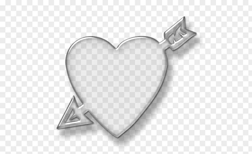 White Heart Glass Clip Art PNG