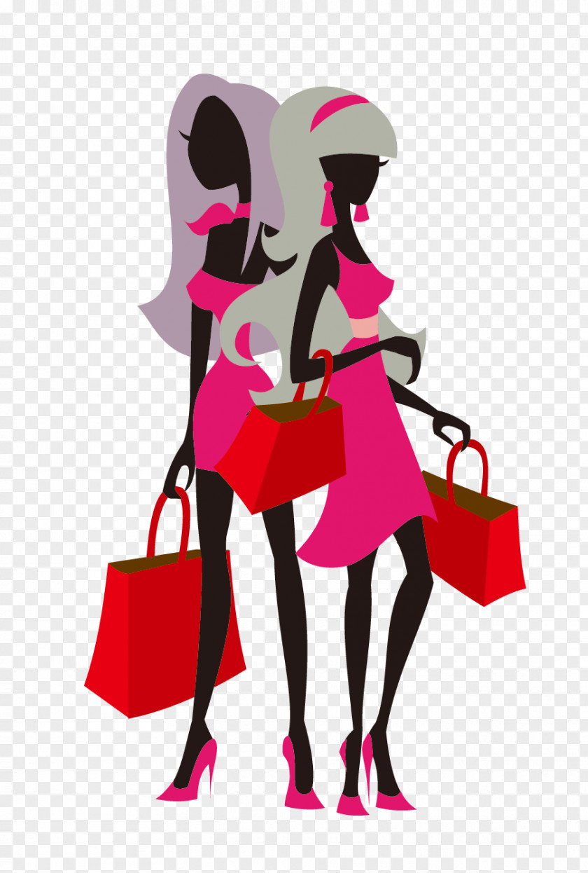 Cartoon Urban Women Woman Illustration PNG