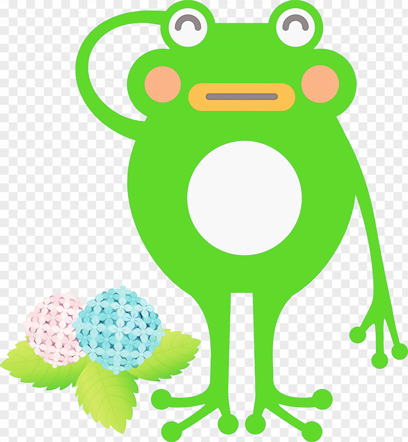 Frogs Toad Green Meter Leaf PNG