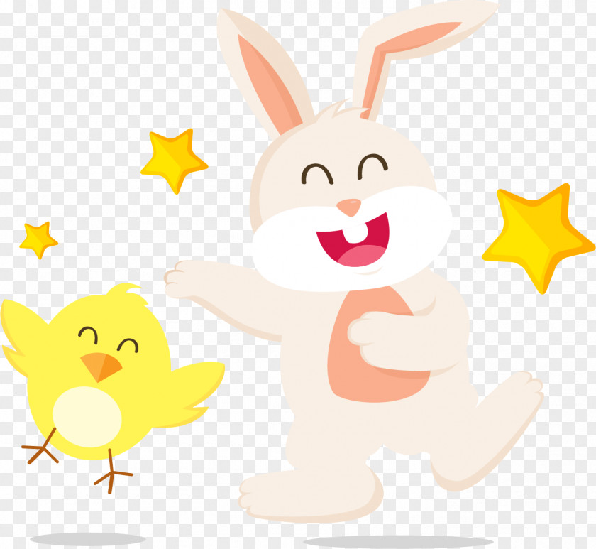 Zodiac, Chicken, Rabbit Easter Bunny Chicken Clip Art PNG