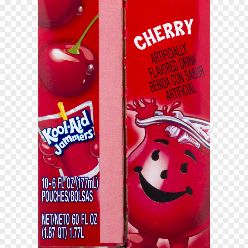 Cherry Kool-Aid Drink Ounce PNG