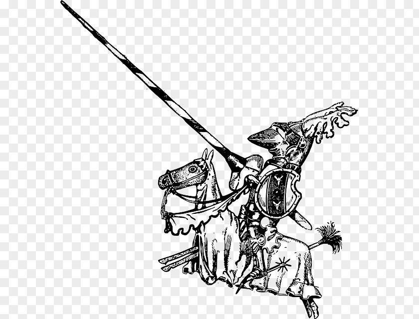 Knight Jousting Clip Art Lance Vector Graphics PNG