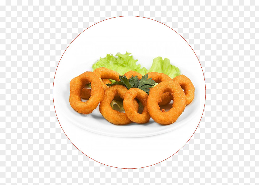 Sushi Squid As Food Onion Ring Barbecue Sauce French Fries PNG