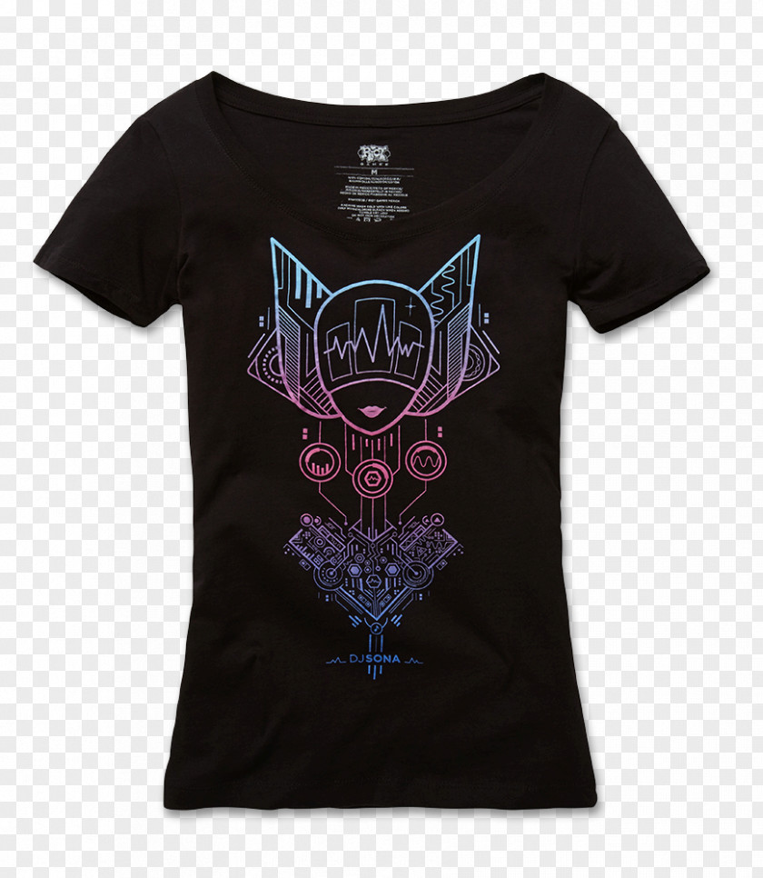 T-shirt DJ Sona Clothing League Of Legends PNG