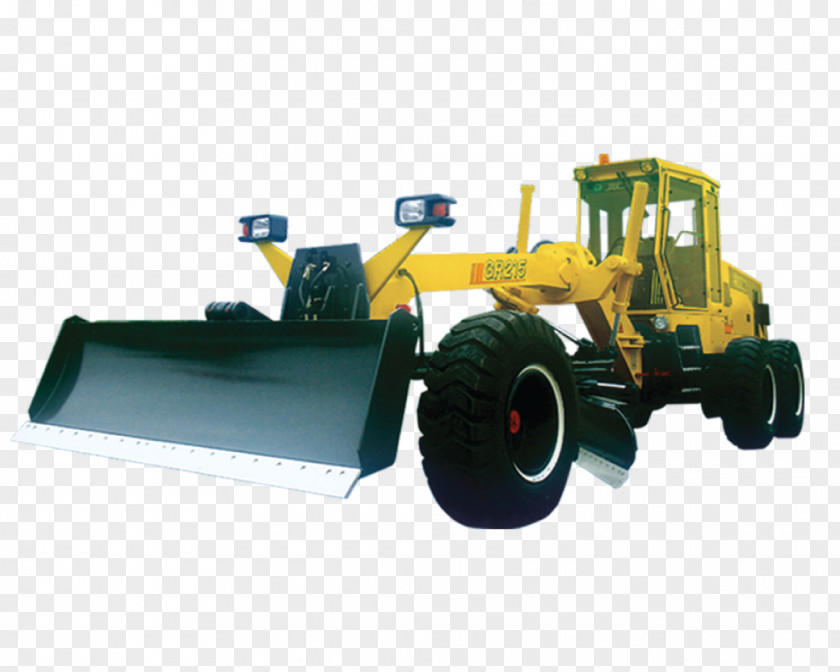 Tractor Grader Machine Excavator Bulldozer PNG
