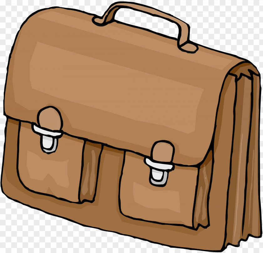Travel Suitcase School Bag Cartoon PNG