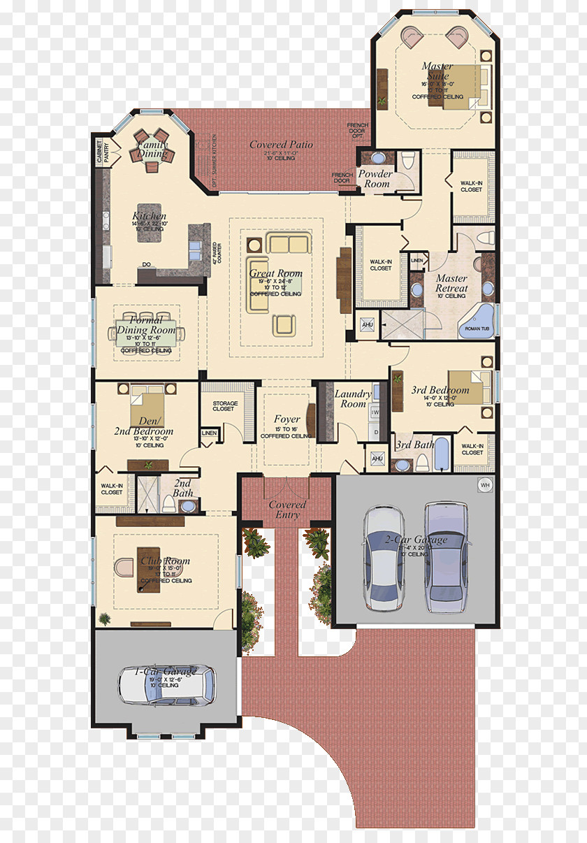 Garage Plans House Plan Floor Design PNG