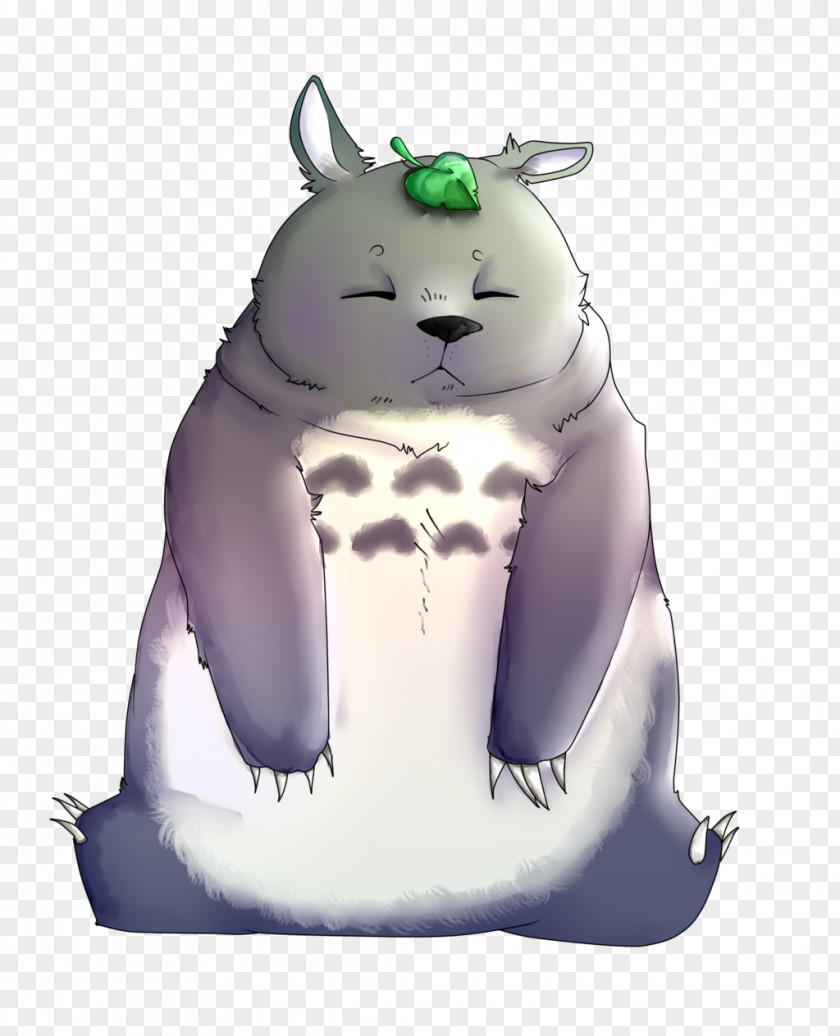 Totoro Cat Mammal Bear Whiskers Carnivora PNG