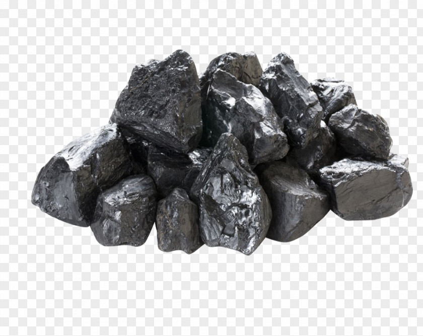 Black Reflective Coal Blocks Resource Royalty-free Sales Photography PNG