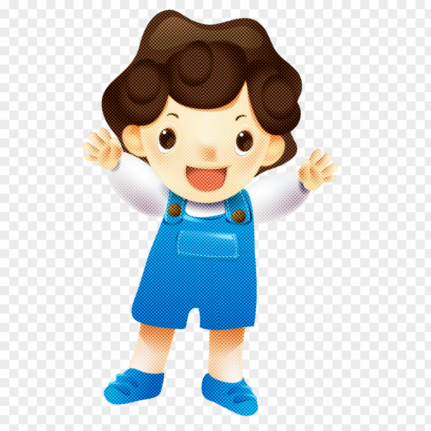 Cartoon Toy Animation Action Figure Brown Hair PNG