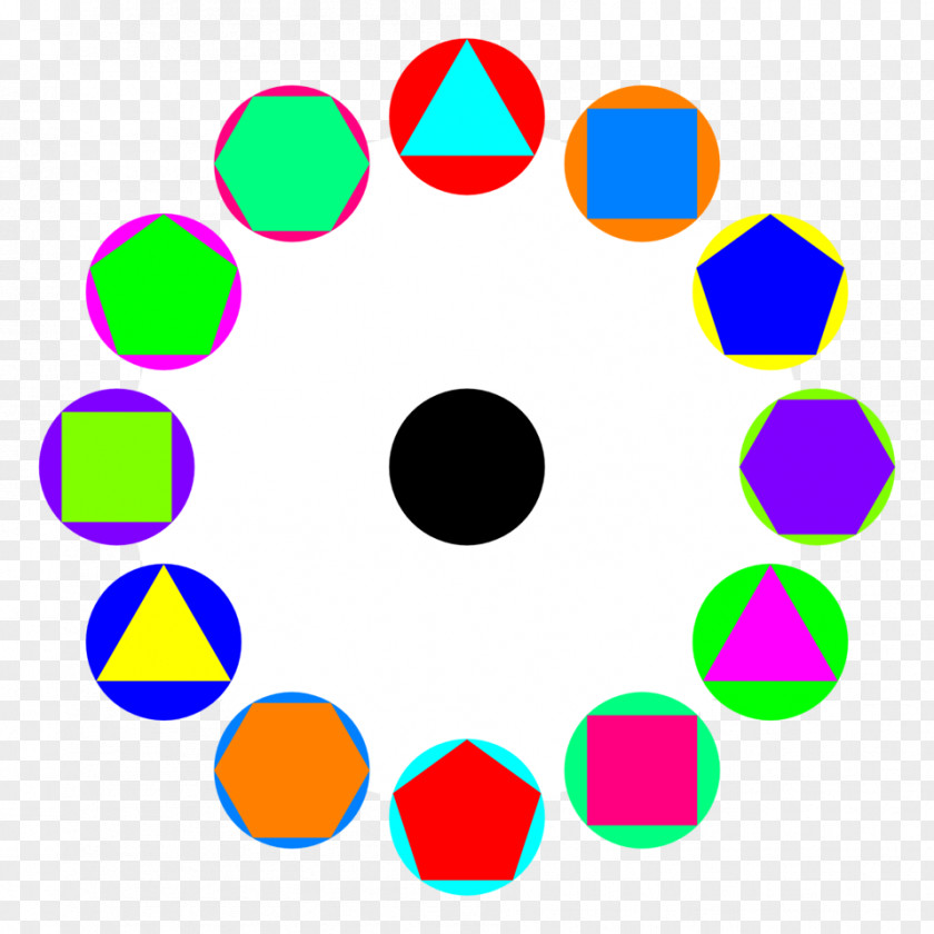 Circle Regular Polygon Hexagon Triangle PNG