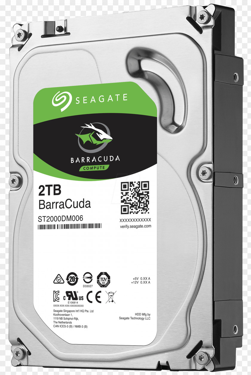 Hard Disk Drives Seagate Barracuda Serial ATA Terabyte Technology PNG