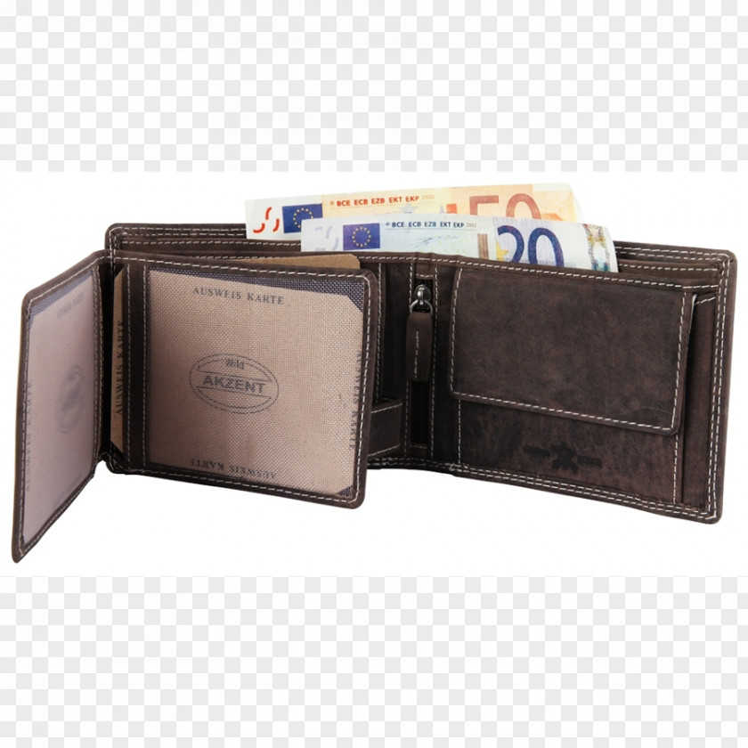 Wallet Leather Brown Belt Color PNG