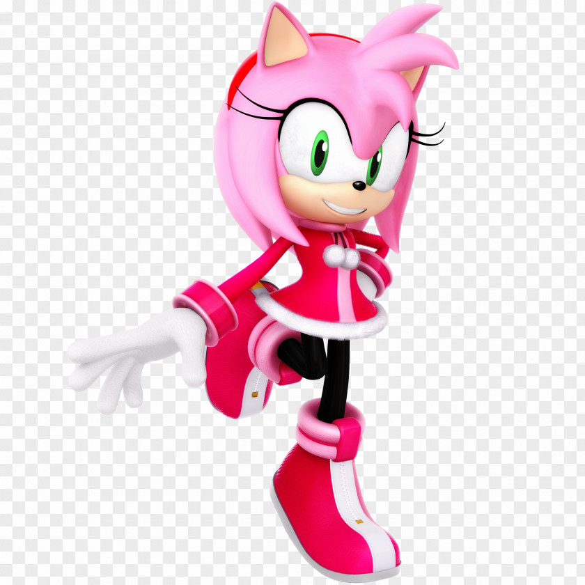 Amy Rose Sonic The Hedgehog Tails Heroes Metal PNG