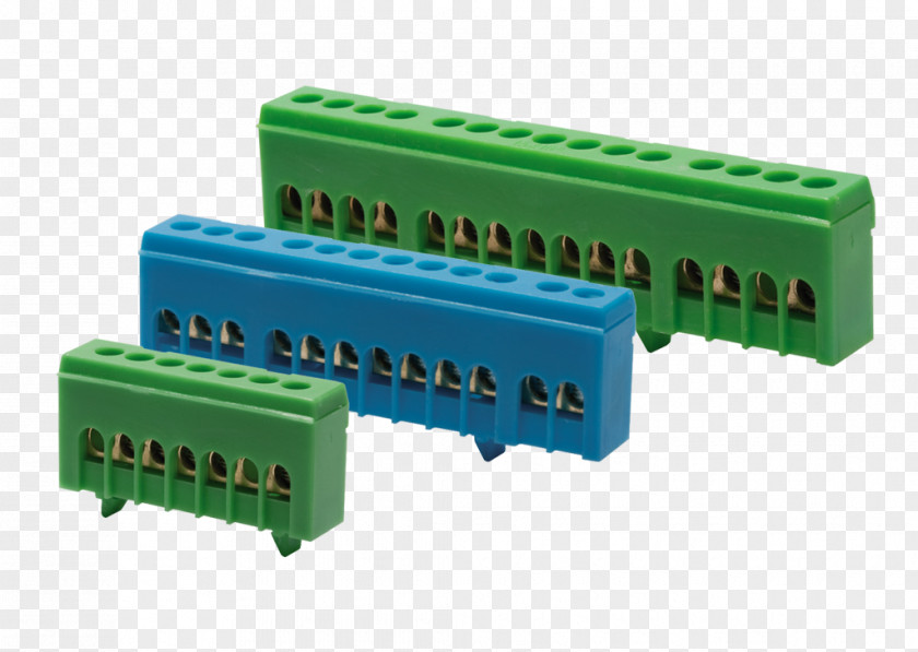 Electrical Connector Screw Terminal Ground And Neutral PNG