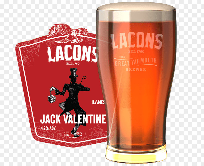 Beer Cask Ale Pint Glass Lacons Brewery PNG