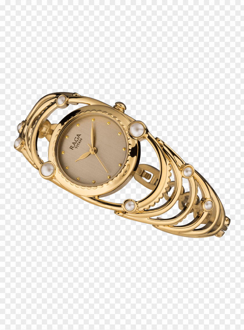 Continental Exquisite Metal Frame Pattern Watch Strap Titan Company Bangle Industries Limited PNG