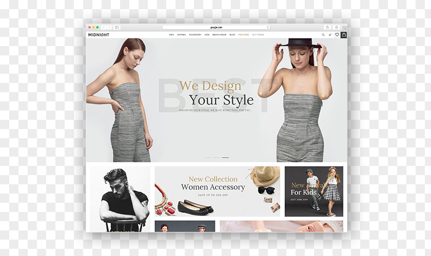 Fashion Theme Advertising Brand PNG