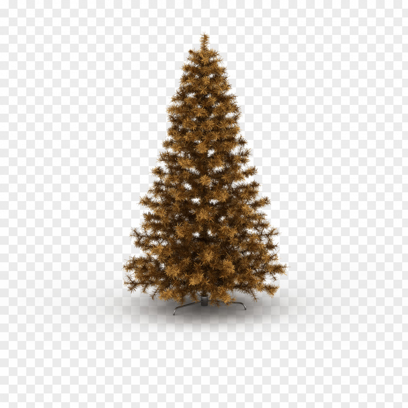 Gold Christmas Tree Stock Image The Golden PNG
