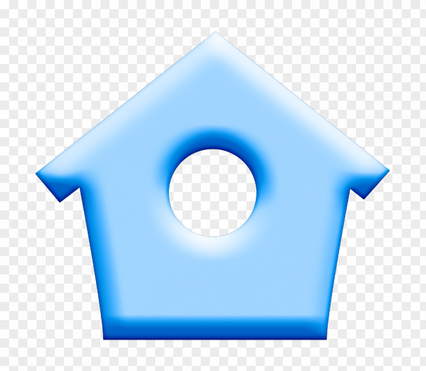 Symbol Blue Building Icon Home House PNG