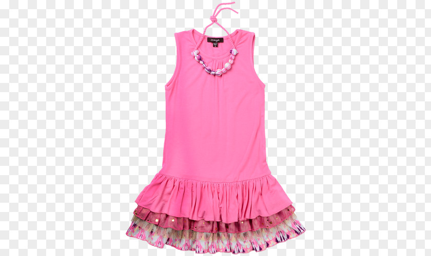 Tulip Material Dress Ruffle Sleeve Nightwear Pink M PNG