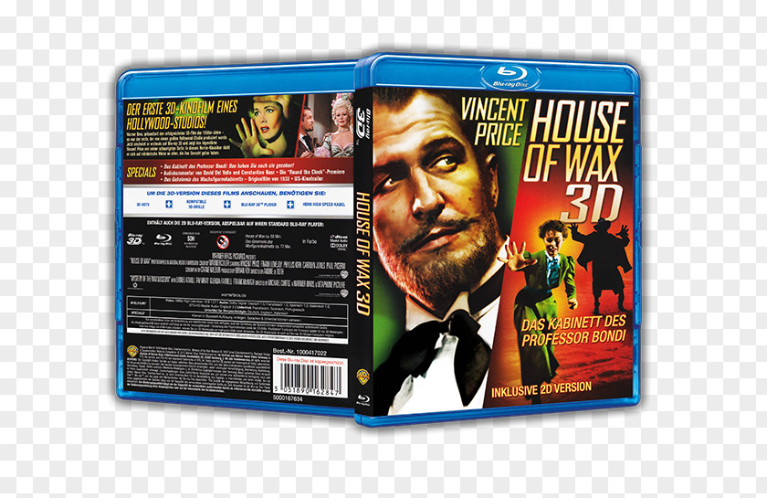 Tyler Durden House Of Wax 3D Film Warner Bros. Blu-ray Disc PNG