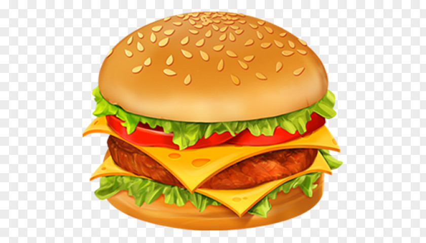 Breakfast Sandwich Fried Food Junk Cartoon PNG