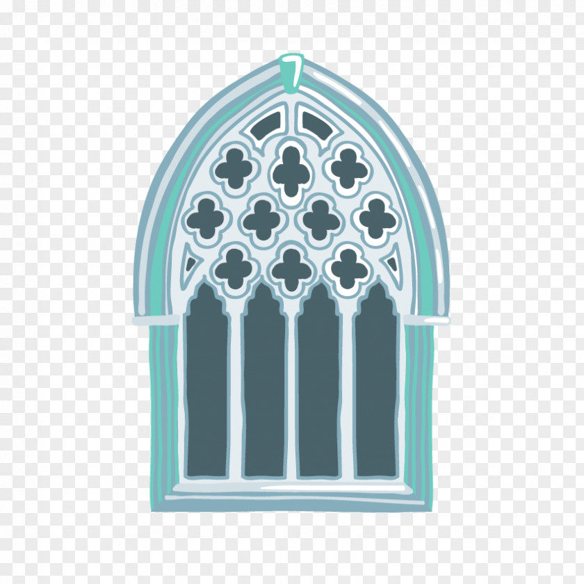Hand-painted Church Windows Window Drawing Clip Art PNG