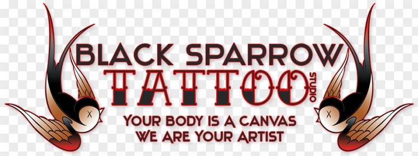 Sparrow Tattoo Swallow Logo Brand Font PNG