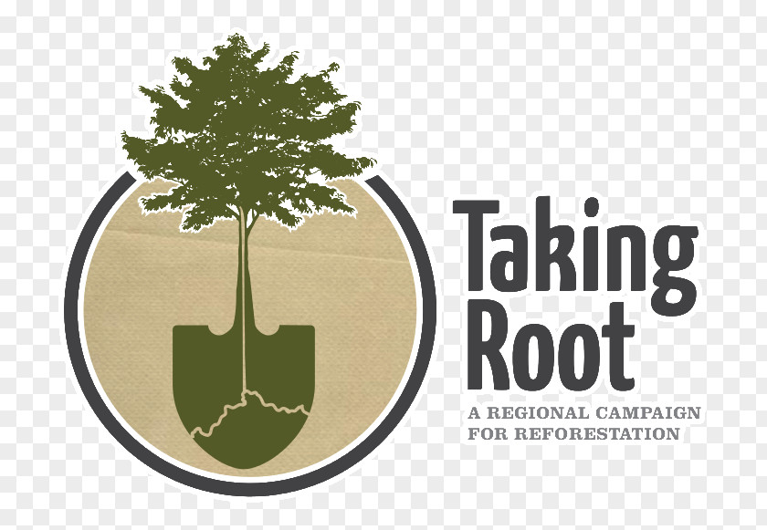 Tree Planting Logo Reforestation Root PNG