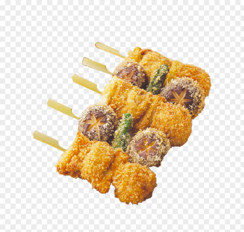 Barbecue Kushikatsu Chuan Junk Food Deep Frying PNG