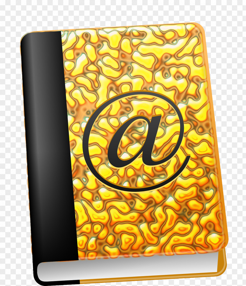Bling Address Book Email Mobile Phones PNG