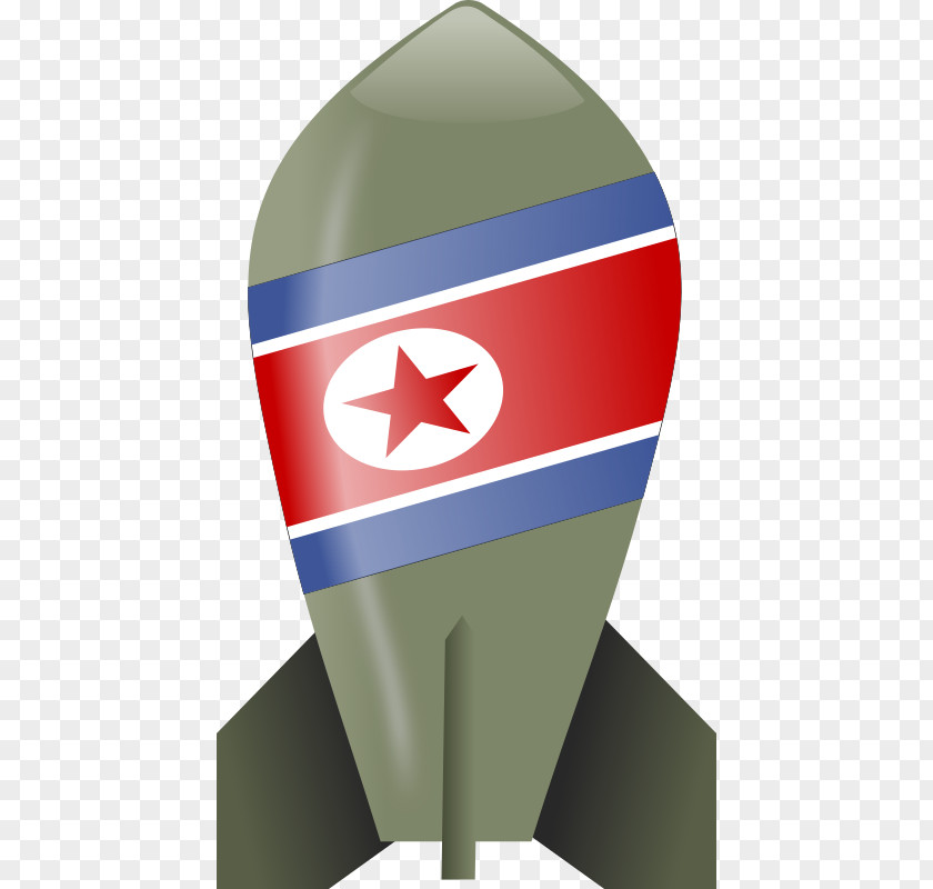 Bomb North Korea South Nuclear Weapon Clip Art PNG