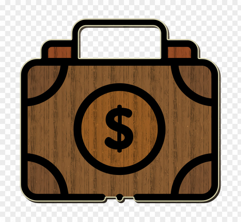 Business And Finance Icon Suitcase Money PNG