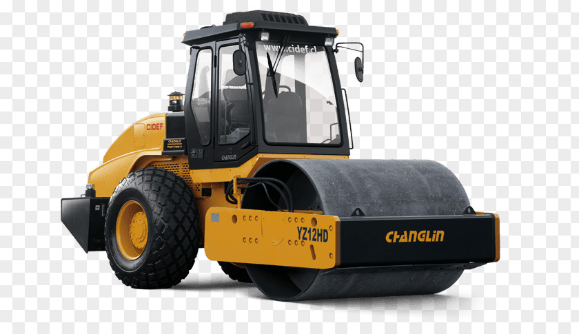 Maquinaria Tire Car Road Roller Heavy Machinery Architectural Engineering PNG