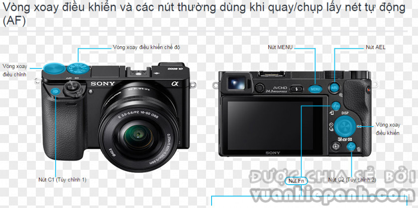 Camera Sony α6000 Mirrorless Interchangeable-lens Digital SLR α7 PNG