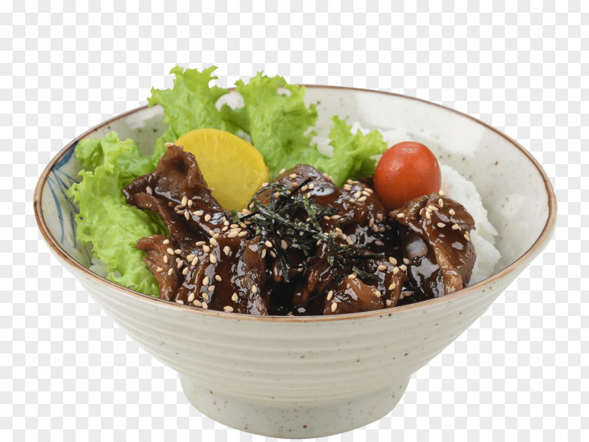 Rice Asian Cuisine Donburi Japanese Karaage Katsudon PNG