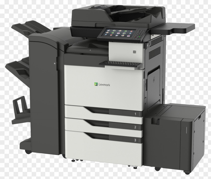 Zebra Lexmark Multi-function Printer Laser Printing Output Device PNG
